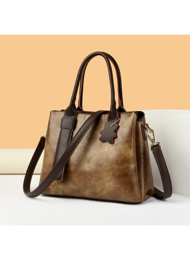 Rup Art Vintage Large Capacity Fashion Handbag  Timeless  Versatile Shoulder Bag for Womens Style - Image 5