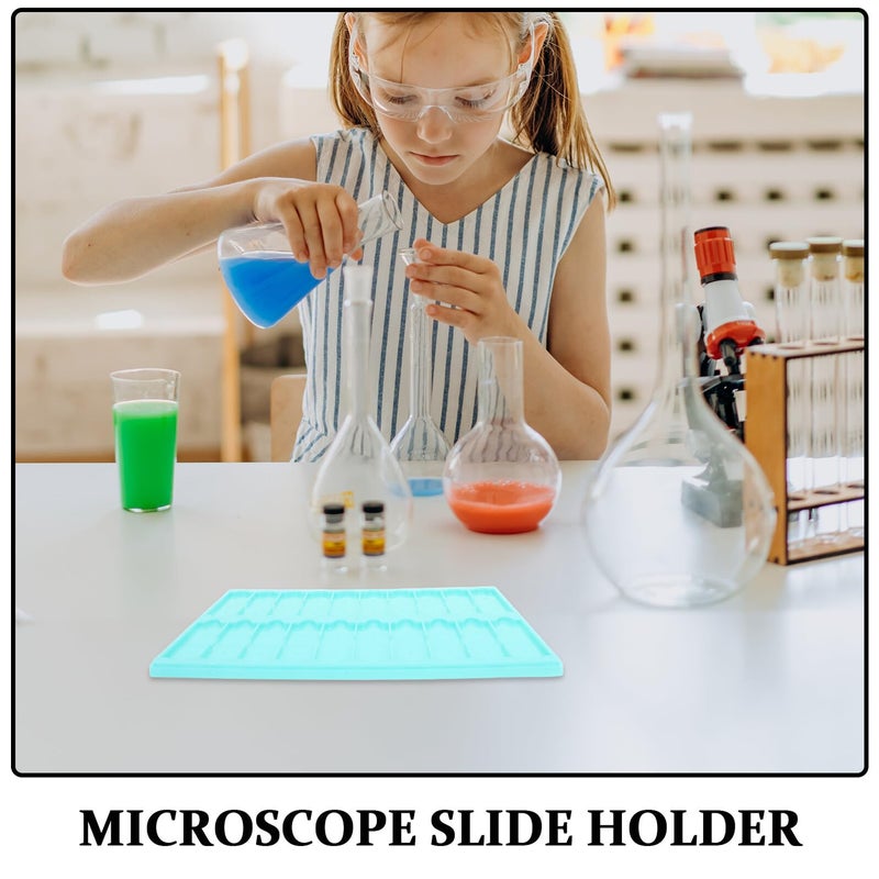 5 Pcs Microscope Slide Drying Rack Holder for Efficient Sample Drying Storage - Image 4