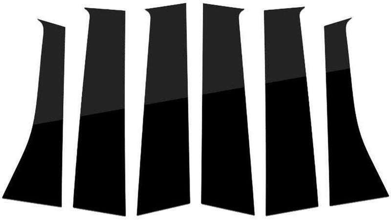 DEMULAX 6PCS Polished Pillar Posts for Mitsubishi Outlander - Image 2