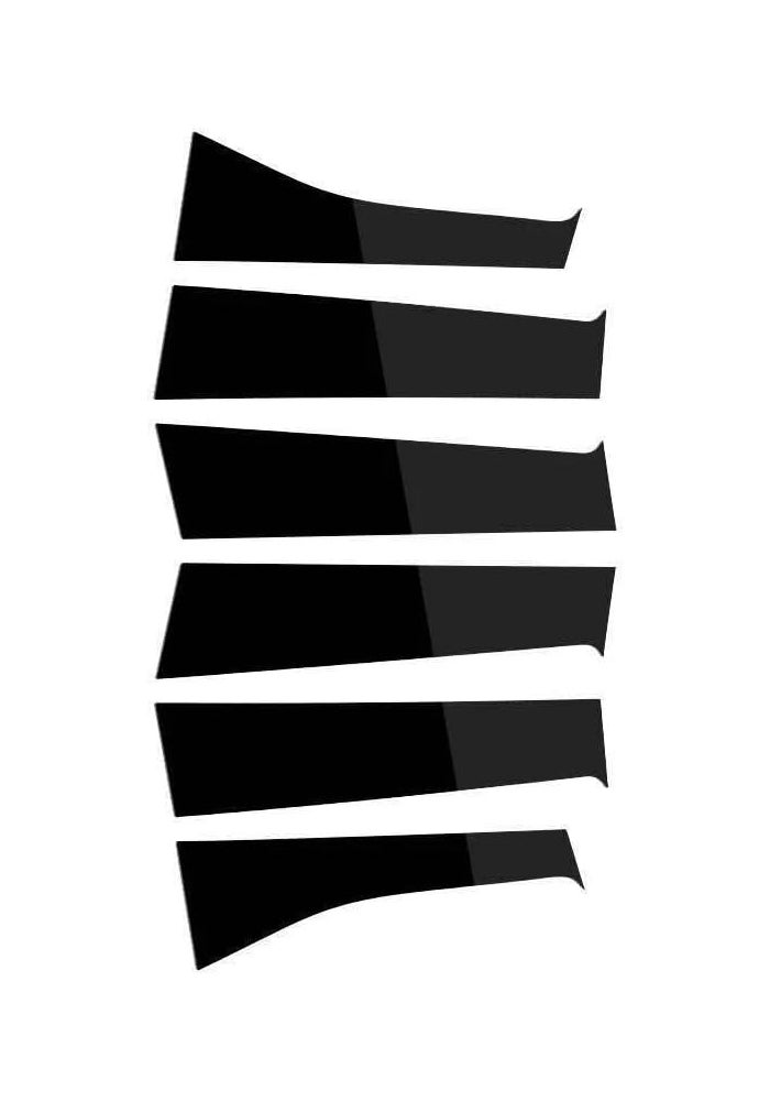 DEMULAX 6PCS Polished Pillar Posts for Mitsubishi Outlander - Image 1