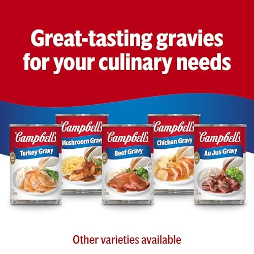 Campbell'S Campbell’s Country Style Sausage Gravy, 13.8 oz Can - Image 4