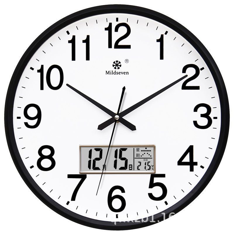Seven King Star Modern Wall Clock for Living Room, Simple Creative Design, Quartz Battery Operated - Image 3