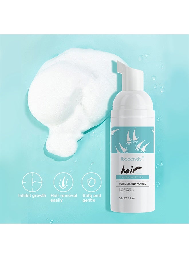 ibcccndc Hair Removal Easily - Hair Removal Spray, Painless Hair Removal Spray Armpit Gentle Hair Remover Refreshing Quick Hair Removal Spray, Safe Hair Removal for Underarm, Chest, Back, Leg and  50ml - Image 4