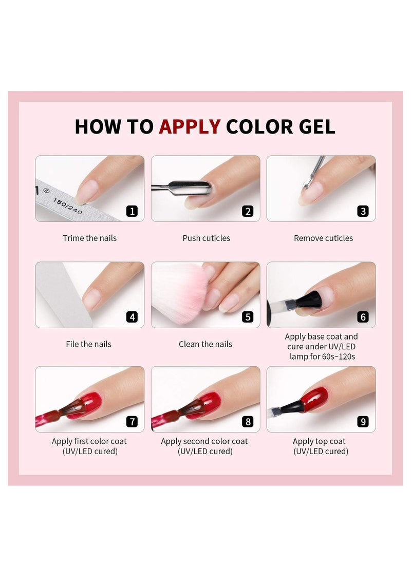 Remy Belle Gel Nail Polish 11ml, Fushia Neon, Long Lasting, Chip Resistant (Requires Drying Under UV LED Lamp)  - Image 3