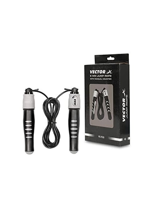 Vector X VX-950 Adjustable Manual Counter Skipping Rope - Image 4