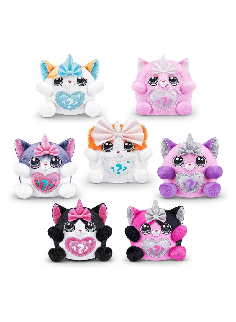 Zuru Rainbocorns Kittycorn Surprise Series 2 With Magic Glowing Cat Eyes Peel And Reveal Magic Heart (Colors may vary)) - Image 3