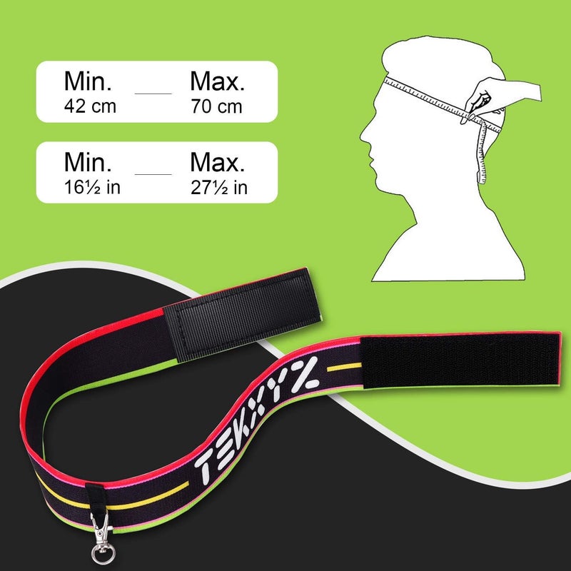 TEKXYZÂ® Reflex Ball with Counter App & Online Community, 2 Difficulty Levels Boxing Ball with Headband, Perfect for Reaction, Agility, Punching Speed, Fight Skill & Hand Eye Coordination Training - Image 3