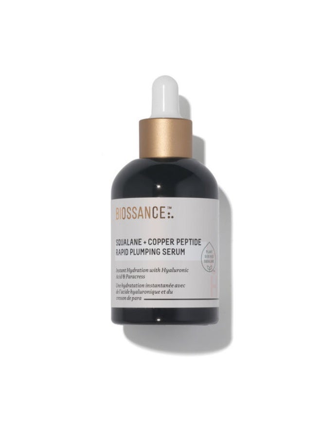 Biossance Squalane + Copper Peptide Rapid Plumping Serum 50ml - Image 2