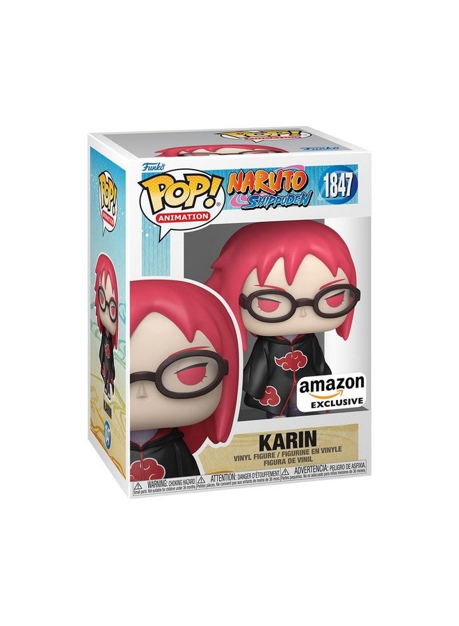 Funko فانكو بوب أنيميشن: ناروتو شيبودن - كارين، حصرية أمازون - تمثال فينيل قابل للجمع - فكرة هدية - منتجات رسمية - ألعاب للأطفال والبالغين - عشاق الأنمي - تمثال لجمع المتعلقات - Image 1