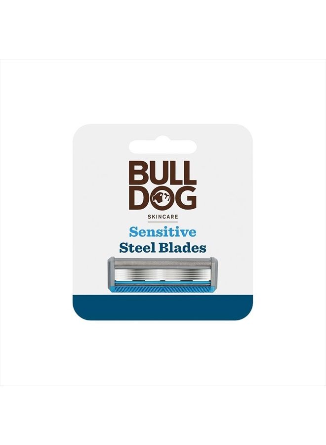 Bulldog Skincare Sensitive Bamboo Razor Blades x4 - Image 1