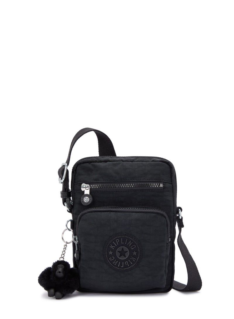 kipling Gunne Small Crossbody with Adjustable Straps Black Noir - Image 1