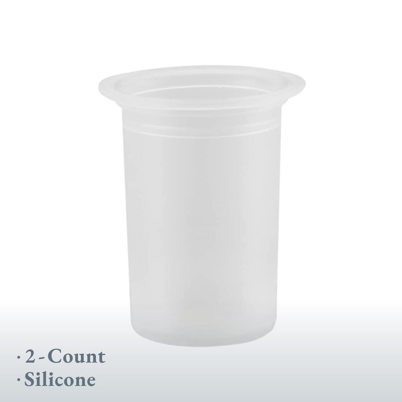 Ameda Silicone Retail Diaphragms, Clear, 2 Count - Image 3