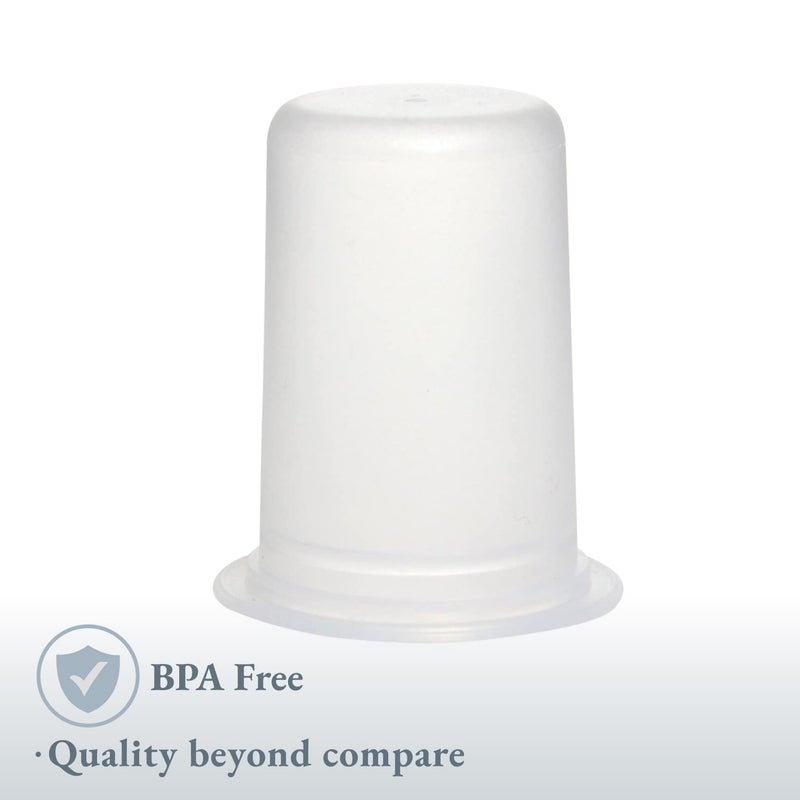 Ameda Silicone Retail Diaphragms, Clear, 2 Count - Image 2