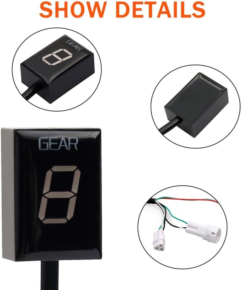 DEMULAX Motorcycle Gear Display Indicator - Image 5