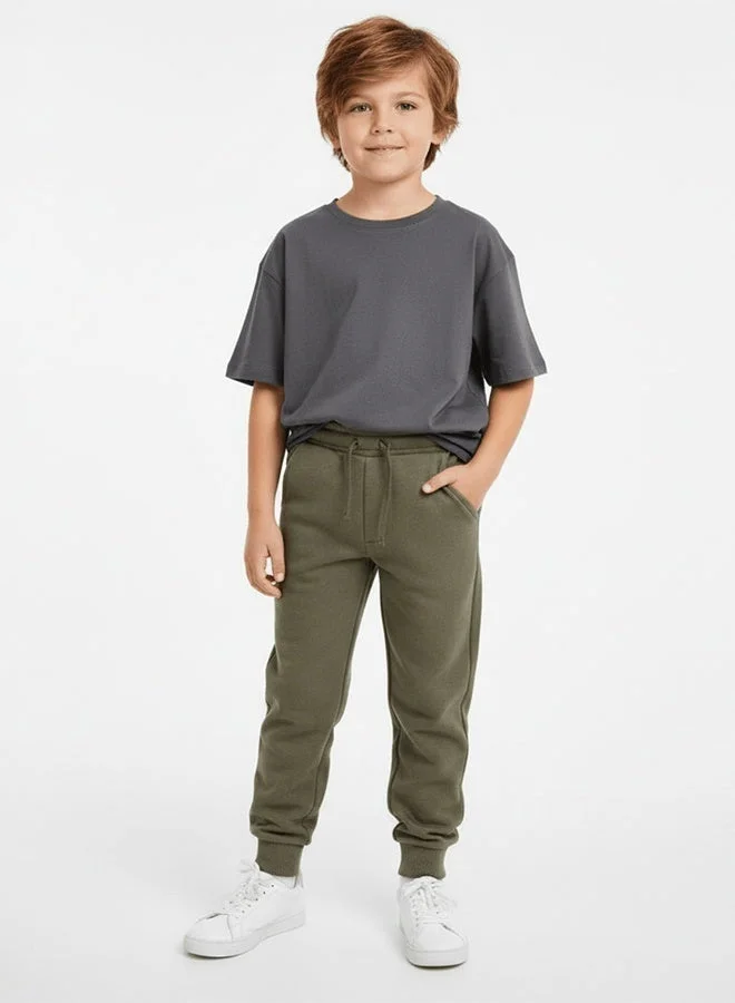 Giordano  Junior French Terry Jogger Pants - Comfortable & Stylish  | Best Price UAE