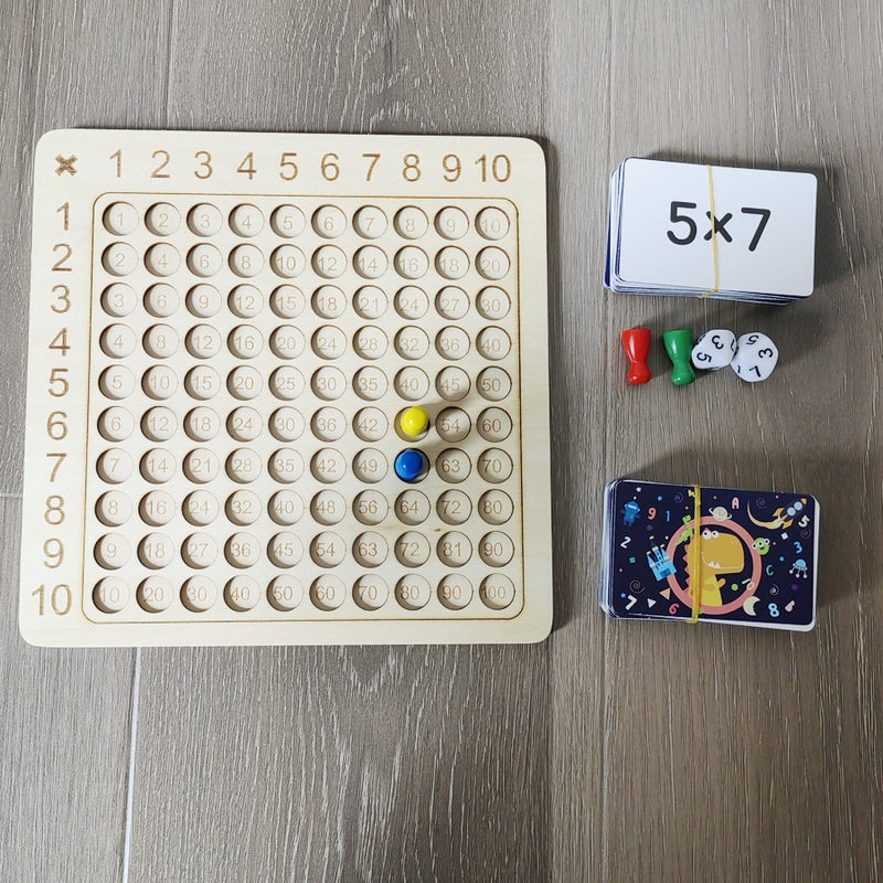 'S Best-Selling 99 Multiplication Table Kidsren'S Early Education Educational Ninety-Nine Multiplication Table Primary School Students Ninety-Nine Multiplication Board - Image 3