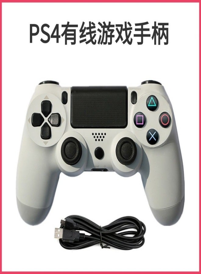 مقبض تحكم سلكي جديد لجهاز PS4، مقبض عصا تحكم لجهاز PS4، مقبض كمبيوتر مضيف لوحدة تحكم الألعاب السلكية لجهاز PS4 - Image 3