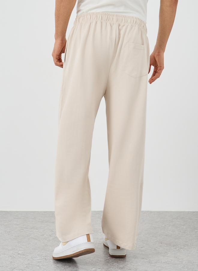 Styli Styli Wide Leg Jogger with Drawstring  - Image 4