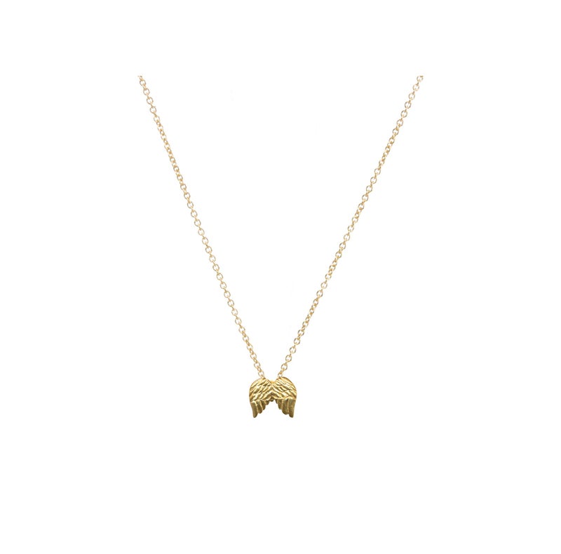 Baydurcan Friendship Angle Wing Necklace with Message Card Gift Card (angle wing) - Image 2