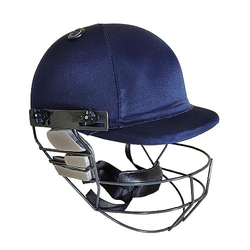 Prokick Pioneer Cricket Helmet With Adjustable Steel Grill, Navy - X-Small - Image 1