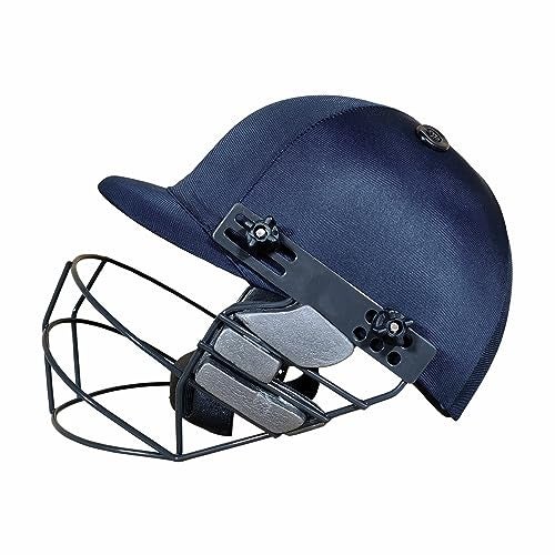 Prokick Pioneer Cricket Helmet With Adjustable Steel Grill, Navy - X-Small - Image 4