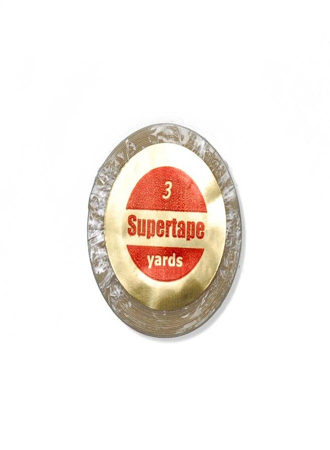 Supertape 3/4" X 3 Yard Roll Tape Non Glare Lace Wig by True Tape