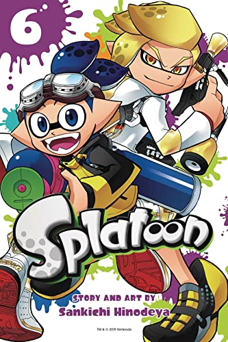 Splatoon Vol. 6 By Sankichi Hinodeya Paperback 