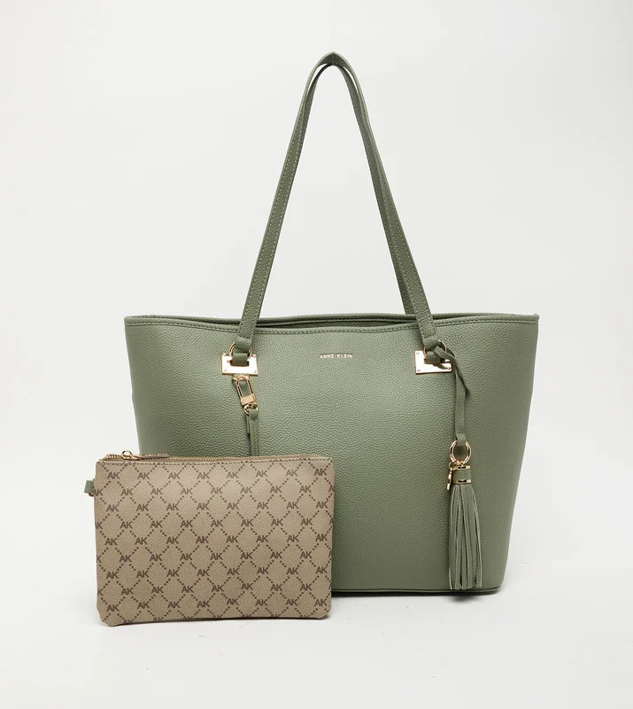 ان كلاين Anne Klein Akh5992 Green Women's Shoulder Bag