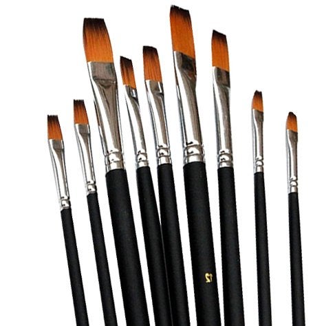 Futaba Artists Paint Brush Set 9 Pcs - Image 1