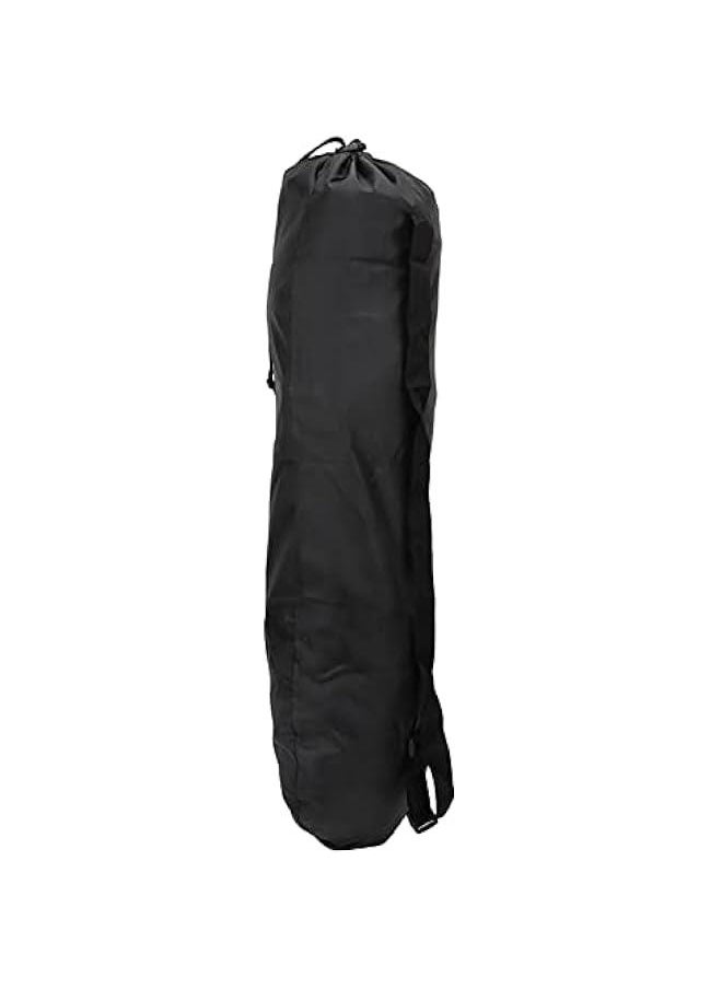 Generic Skateboard Bag , Skateboard Backpack , With adjust Shoulder Straps , 150D Oxford Cloth Sport Skateboard Storage Bag 1 Shoulder Carry Case Black , For Travel Skateboarding( 86X28 . 5Cm) , Skateboard  - Image 1