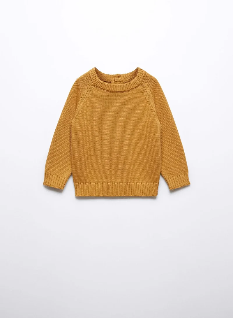 MANGO Kids Essential Knitted Sweater