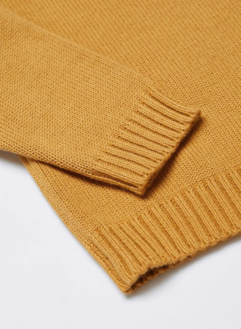 MANGO Kids Essential Knitted Sweater