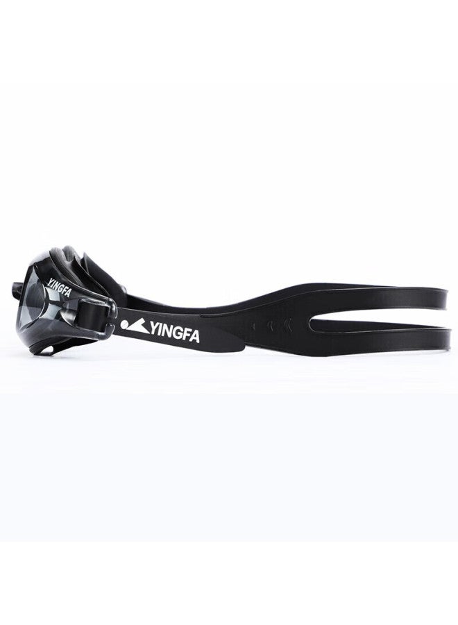 Yingfa Swimming Goggles, High-definition Anti-fog Compeion Training Student Youth Male Female Swimming Gl Y2900af Black - Image 2