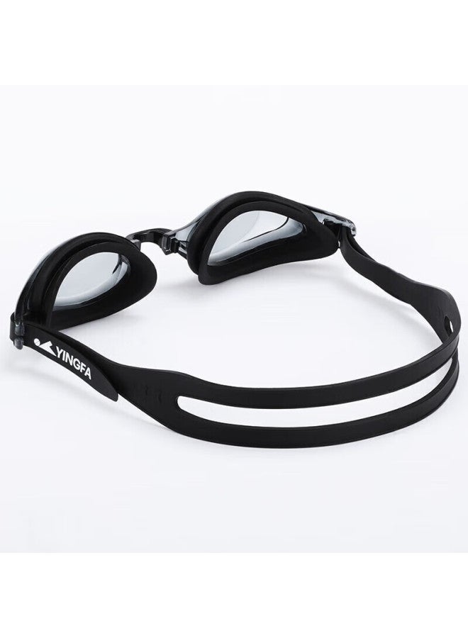Yingfa Swimming Goggles, High-definition Anti-fog Compeion Training Student Youth Male Female Swimming Gl Y2900af Black - Image 3