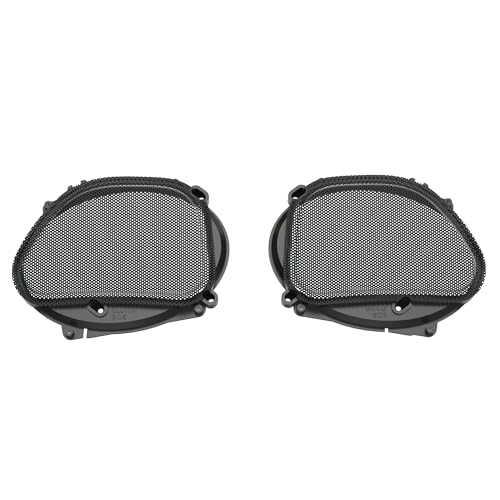Hogtunes 57 MESH Front Speaker Grills (2 Pack), Fits 1998-2013 Harley-Davidson Road Glide Models - Image 4