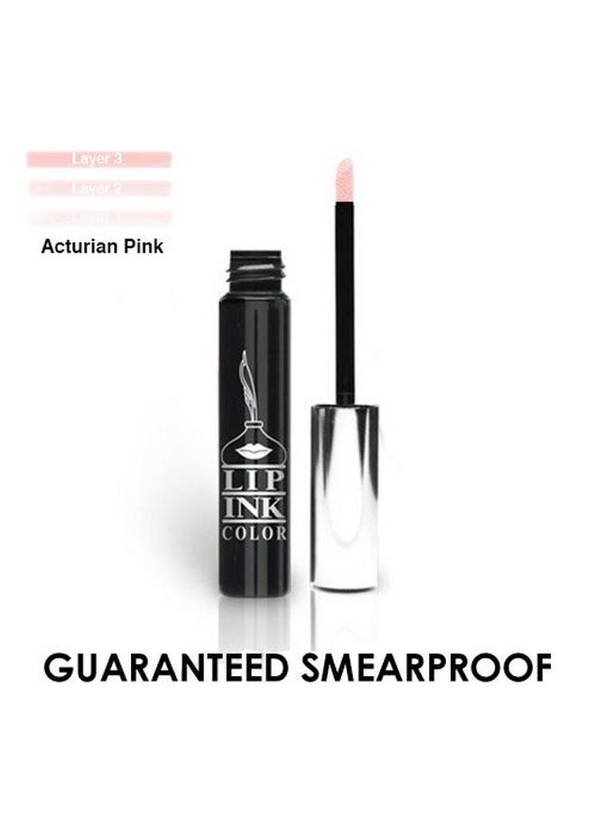 Lip Ink - Arcturian Pink Liquid Lipstick 100% Smearproof Longlasting Waterproof Vegan Waxfree Organic Kosher Natural Botanical 247 Confidence Cosmetics Usa Self Manufactured Factory Direct Since 1995 - Image 1