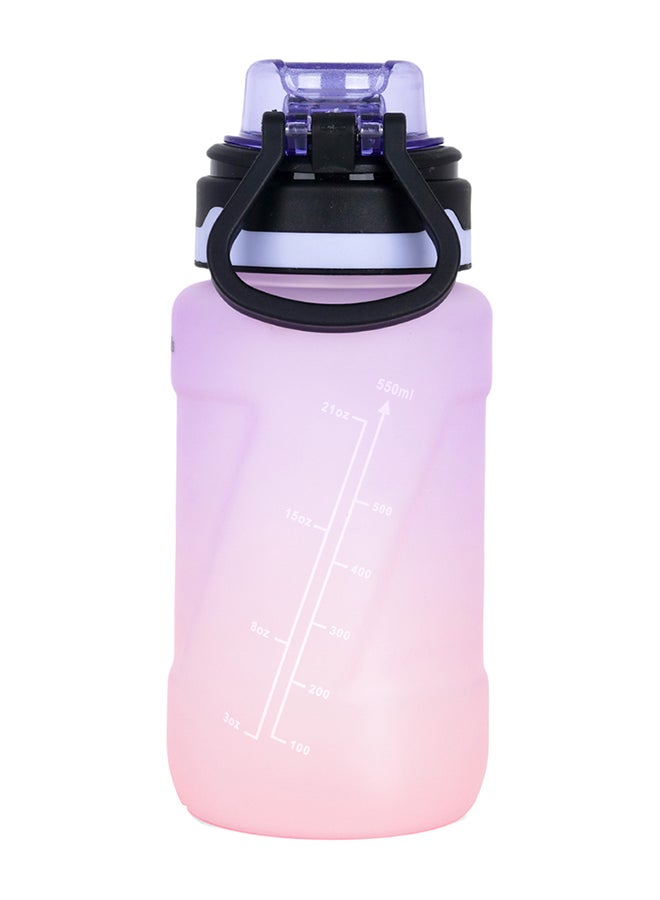 Nova kids Water Bottle With Straw 550 ML - Purple - Image 2
