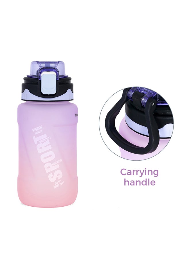 Nova kids Water Bottle With Straw 550 ML - Purple - Image 5