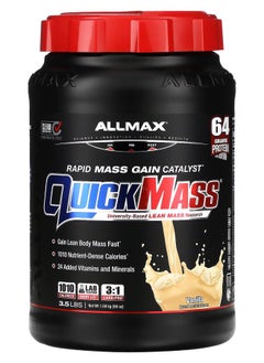 Allmax QuickMass® Rapid Mass Gain Catalyst Vanilla 3.5 lbs (1.59 kg) 