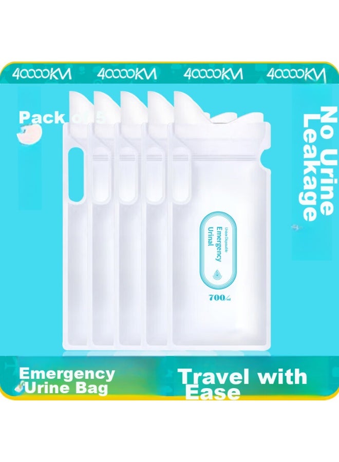 Forty thousand kilometers 40,000 Km Emergency Urine Bag, Disposable Urinal Urine Bottle, Unisex Car Toilet Portable Urine Collection Device Sw7317 - Image 1