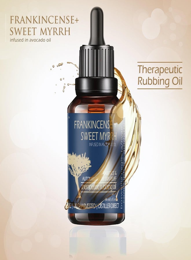 BALM OF GILEAD Neuropathy Frankincense & Sweet Myrrh Therapeutic Rubbing Oil - Instant Diabetic's & Autoimmune Dry Skin Relief & Repair, 2 fl oz - Image 2