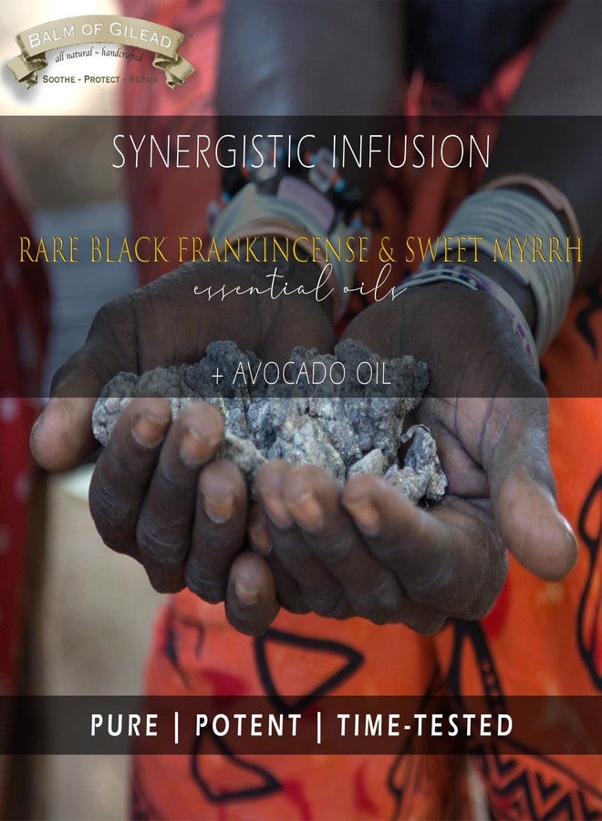 BALM OF GILEAD Neuropathy Frankincense & Sweet Myrrh Therapeutic Rubbing Oil - Instant Diabetic's & Autoimmune Dry Skin Relief & Repair, 2 fl oz - Image 4