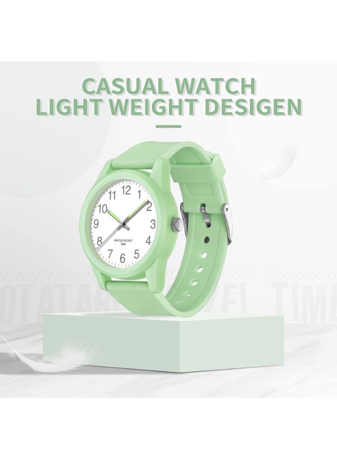 Kids Analog Watches for Girls Boys Watches with Soft Band Learning Time 50M Waterproof Children Watch Easy to Read for Ages 4-12 Kids Gift - Image 5