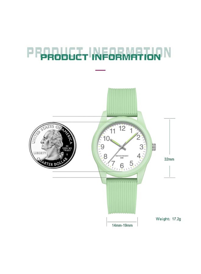 Kids Analog Watches for Girls Boys Watches with Soft Band Learning Time 50M Waterproof Children Watch Easy to Read for Ages 4-12 Kids Gift - Image 4