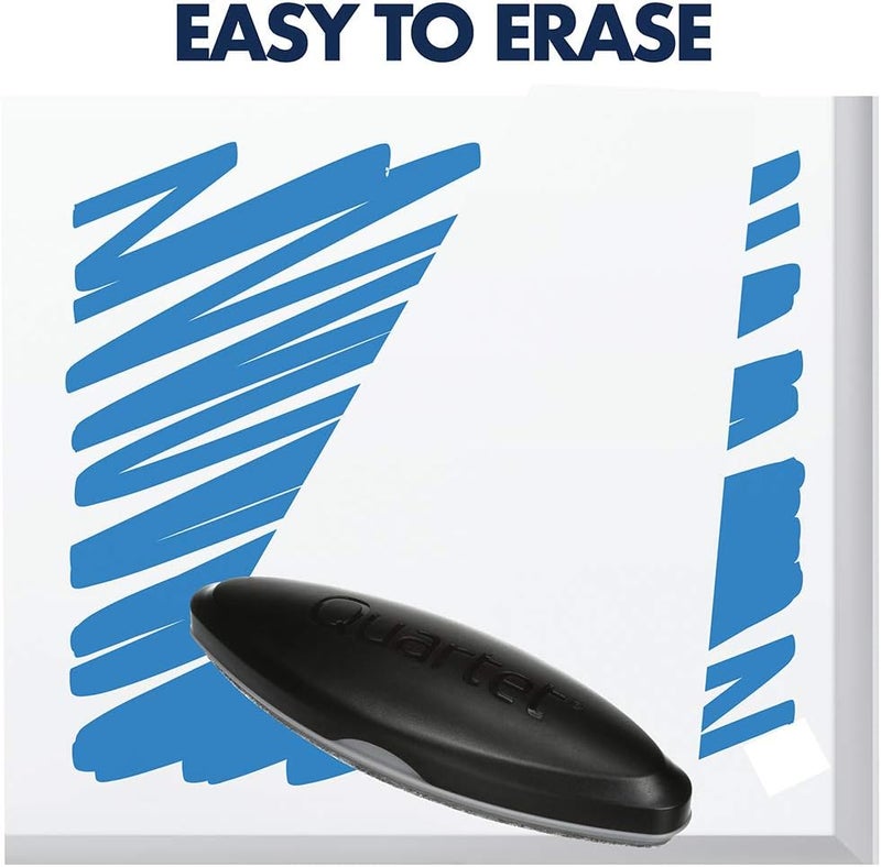 Quartet Dry Erase Marker Kit Whiteboard Markers Chisel Tip Assorted Classic Colors 4 Pack Includes 1 Board Eraser and Spray Cleaner 51659672QA - Image 3