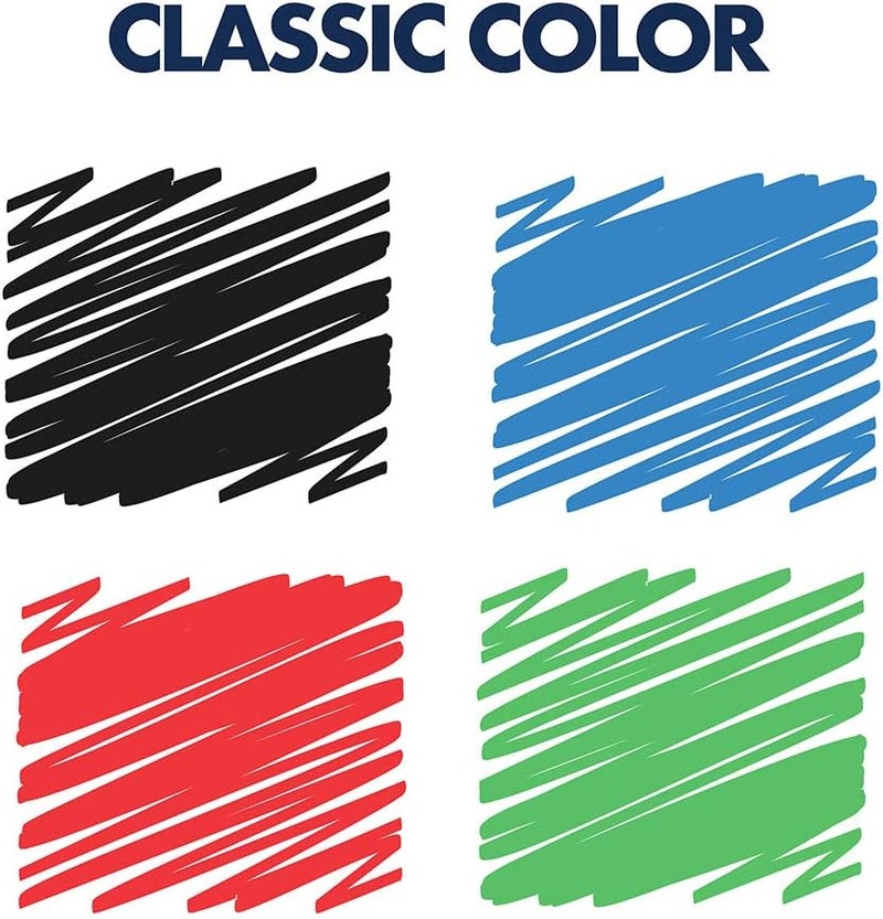 Quartet Dry Erase Marker Kit Whiteboard Markers Chisel Tip Assorted Classic Colors 4 Pack Includes 1 Board Eraser and Spray Cleaner 51659672QA - Image 2