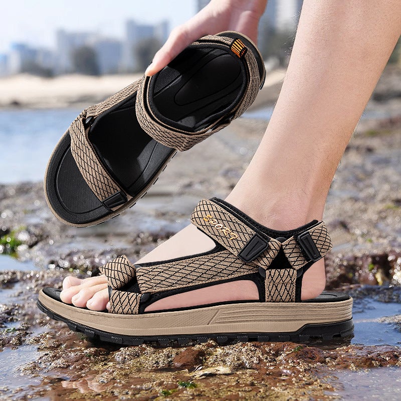 New Dropshipping 2025 Men'S New Men'S Beach Shoes Eva Soft Sole Men'S Sandals Sandals - Image 2