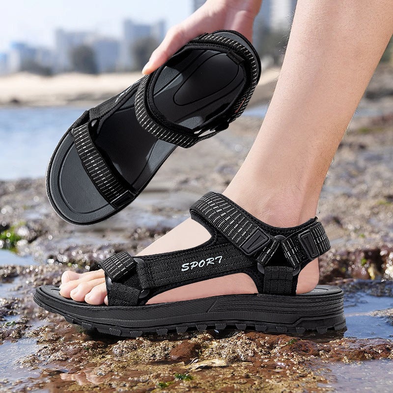 New Dropshipping 2025 Men'S New Men'S Beach Shoes Eva Soft Sole Men'S Sandals Sandals - Image 3