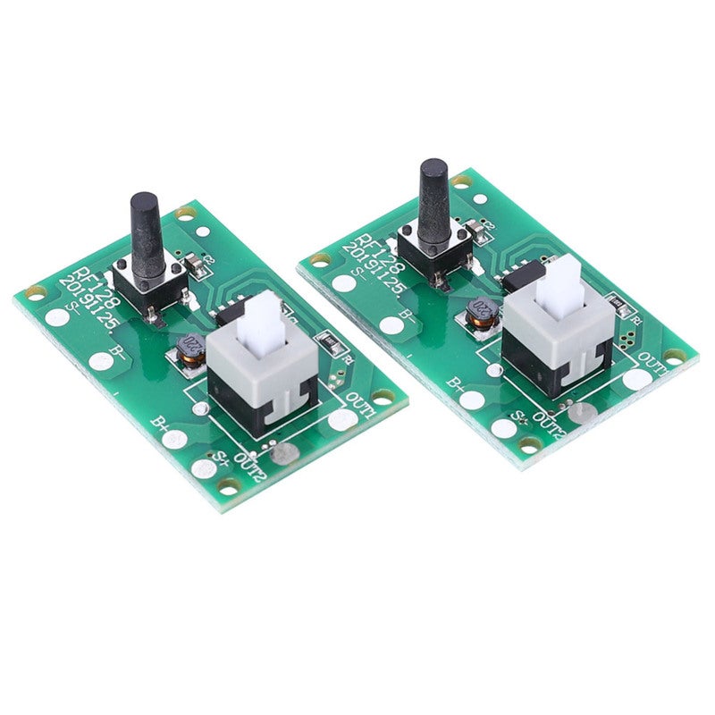 YX Solar Lamp String Controller Module: Fiberglass Material, 38.2 X 25.3mm - Dual Switch Design, 8 Lighting Modes Solar Light Controller for 100LED Solar String Lights Solar Copper Wire String Lights Sol - Image 2