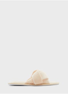Velour Cross Over Bedroom Slipper